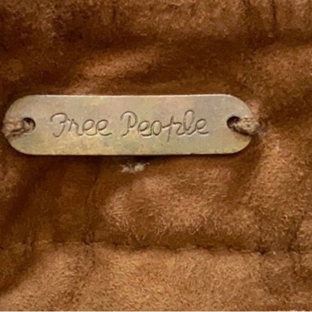 Free People Cheeky Goat Suede Micro Shorts - Western Boho Rave - Picture 7 of 8